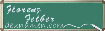 Florenz Felber Visitenkarte